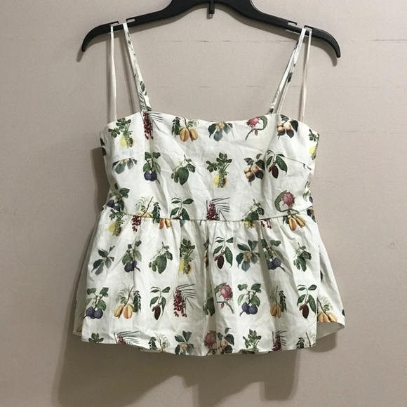 Petal & Pup Botanique Cotton Peplum Top size Small - Picture 3 of 6
